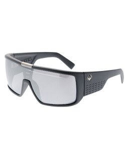 Dragon Alliance Matte Black Silver Ion Domo Sunglasses